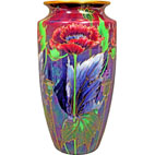 Lustreware Vase_Poppies